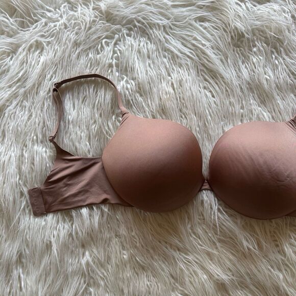 Skims Ultimate Push up Plunge Bra Sienna Size 32DDD - Picture 5 of 9